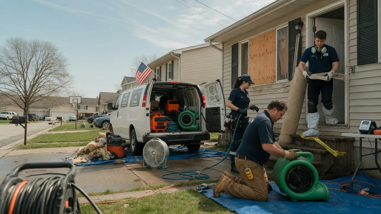 Water Damage Restoration in Olivet, SD near me